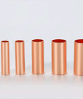 250 Pcs Wire Terminal Connectors Kit With 7 Sizes Electrical Butt Connectors Copper Tube Connectors in various diameters