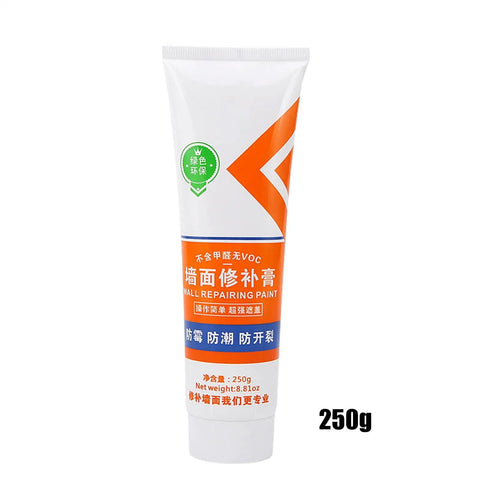 250g tube of Quick Drying Wall Repair Paste For Holes And Cracks Fill Drywall Fast In Bathrooms Kitchens Basements Garages And Homes A Simple No Mess Crack Fix Paste Kit For Busy Houses