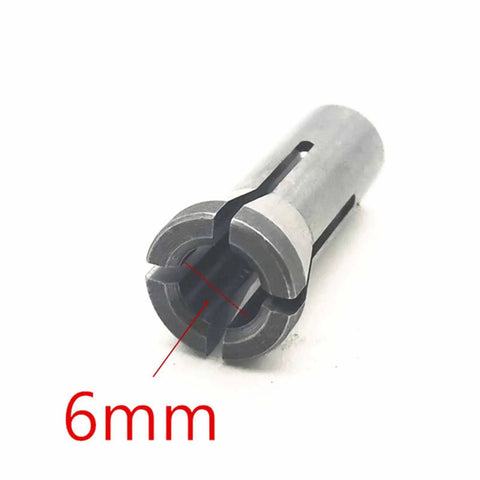 6mm metal chuck cap replacement for GD0600 GD0601 GD0603, lightweight power tool accessory, silver, close-up view
