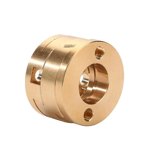 Heavy Duty 18mm Oldham Coupler Upgrade Fits Ender 3 Pro V2 And CR10 S4 Z Axis Stabilizer For T8 Lead Screw To Stop Vibrations Fast Installation.
