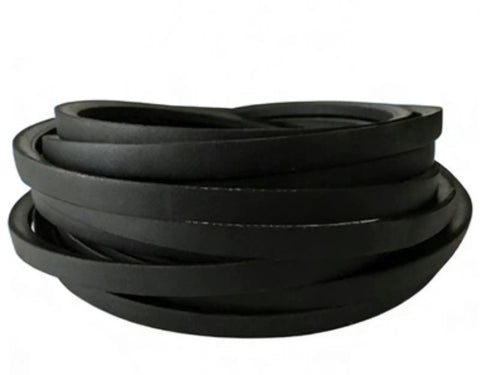 3V Series V Belt Pack For Small Machinery 3V240 To 3V410 Range Includes 3V300 Top Notch Heavy Duty Drive Belt For Home Shop With Smooth Power Transfer Flexible Durable Easy Install Built To Last For Belt Driven Tools. coiled black V belts