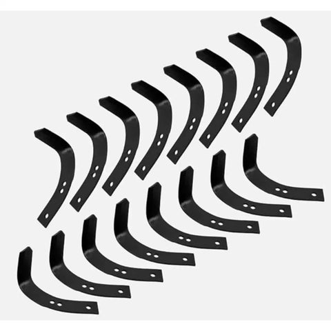 Heavy Duty Tiller Tine Set For 12075 12089 12090 12212 14038 15009 Replacement For Troy Bilt OEM Garden Cultivator Teeth