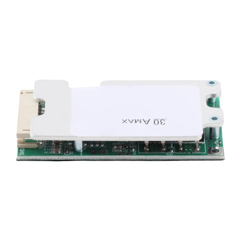 10S 36V 30A Lithium Ion Battery Management Board With Active Balancer And Charge Control For Electric Bikes And Solar Inverters, showing circuit board detail.
