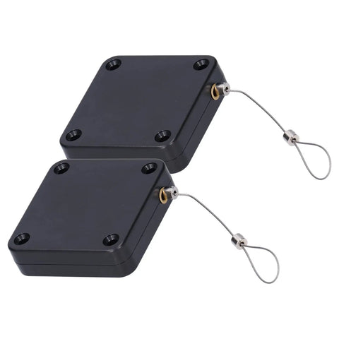 Automatic Door Closer Set With Sensor And Punch Free Install, 2 Pack Built Tough Stainless Steel Construction With 800G Pull Strength
