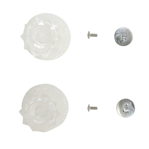 Clear Acrylic Tub And Shower Faucet Handles For Contessa And Windsor Faucets Fits Price Pfister, screws included