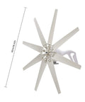 Off Grid Wind Turbine Generator Kit With 5000W Windmill 8 Nylon Blades 12V 24V 48V Controller Hybrid Solar Wind Power System 92cm