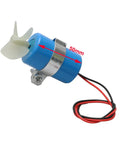 Powerful Underwater RC Thruster Kit For DIY Toy Submarine 7.4V 16800RPM CW CCW Three Blade Propeller side view 50mm length