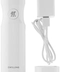 Fresh And Save Handheld Vacuum Sealer Kit with white cordless quiet pump and charger, compact design for longer shelf life