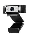 No Fuss Straight Up 1080p HD Business Webcam With 90 Degree Wide Angle Lens Pan Tilt Dial 4X Digital Zoom And Heavy Duty Tripod Clip