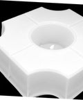Medium Hole Tiles Concrete Mold For Stepping Stones, Reusable DIY Garden Path And Patio Paver Maker, 10.62 X 10.62 X 2.36 In, close-up