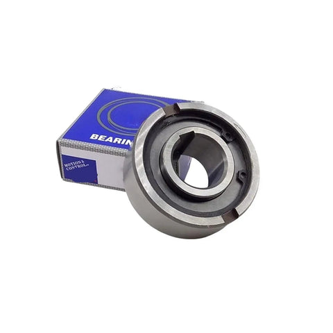 Heavy Duty One Way Overrunning Clutch Backstop Bearing With Precision Wedge Roller Design For Smooth Drive Train Operation And Bulletproof Reverse Lock Up Performance Cka2870 Series with metal finish and boxed packaging.