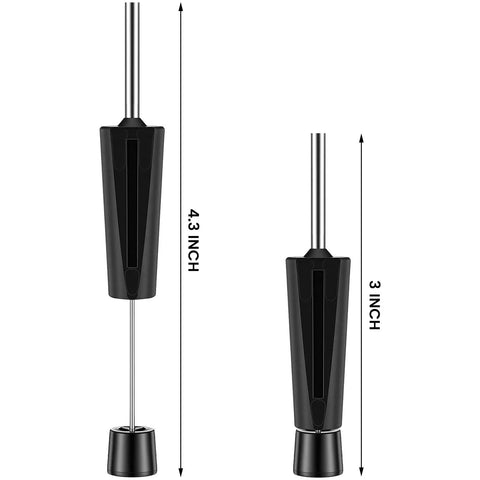 No Sweat Two Piece Pin Extractor Kit Super Smooth Electrical Wire Puller and Connector Remover Tool, 3 to 4.3 inches