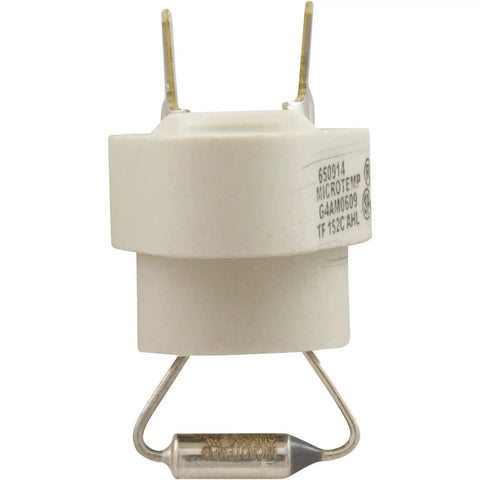 Thermal Cut Off Fuse Kit 106 To 156 Degree Replacement For Heating Systems 005899F, white, close-up view showing plug and play connectors.