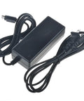 4 Pin Din Dc Power Adapter Hella Smooth Flat Plug Charging Cord Straight Up Compatible With Icydock Mb662us2s, black power supply with cable.