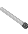 Heavy Duty ER16A Collet Chuck Holder With Straight Shank Designed For CNC Milling And Lathe Work Featuring Durable Manganese Steel Construction Plus Included Wrench For Easy Novice Use.