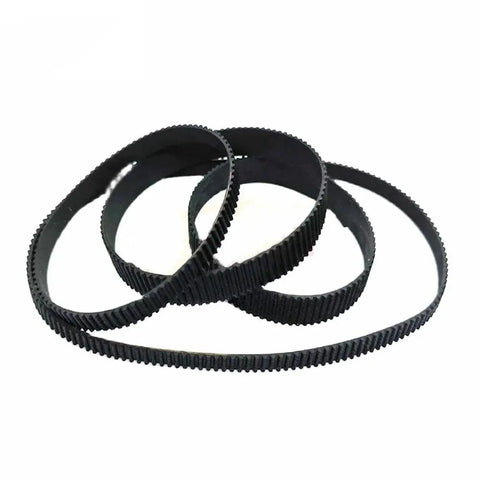 2M GT2 Timing Drive Belt 2GT Synchronous Belt 6mm Wide 10mm Thick 90mm To 176mm Circumference Compatible 2GT 130mm 1pc