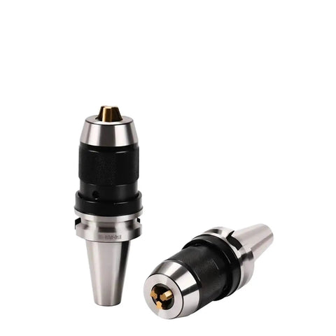 Built Like A Tank BT50 CNC Collet Self Tightening Design With Stainless Steel Body For Milling And Grinding Tools That Eat Through Metal Without Skipping A Beat Delivers Rock Solid Grip Every Single Shift, showing two angles of the collet.