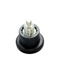 Heavy Duty Spring Loaded Indexing Plunger With Comfy Grip Handle And Rock Solid Stainless Steel Body For Snappy Locking And Exact Placement Fits M8 M10 M12 M16 Bolts top view of plunger mechanism