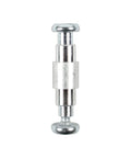 Inline Skate Axles And Aluminum Spacers Kit 8 Pack 6mm Axles With 8mm Bearings Compatibility Durable Aluminum Hardware close-up view.