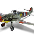 Messerschmitt Bf 109 G5 G6 1 24 Scale Model Kit With Slide Molding, displaying detailed canopy and engine cowlings.