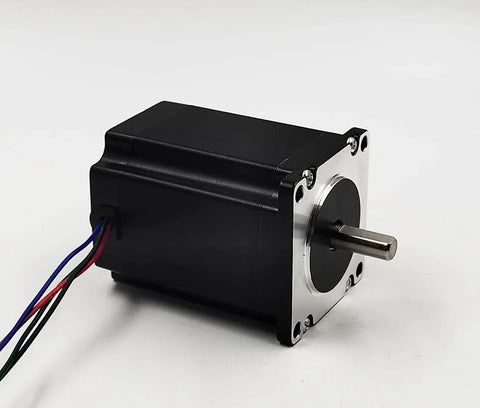 Nema 23 CNC stepper motor with 8mm shaft, ideal for precise routing and DIY CNC projects, featuring 1.9Nm torque and 1.8-degree step angle.