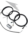 Upgrade Your Truck With This Top Shelf Nylon Fuel Line Kit For Chevy Avalanche Tahoe Suburban Yukon 2000 To 2004 Models That Prevents Leaks And Keeps Your Ride Running Smooth Without Any Drama Or Failures. Black nylon fuel line kit with silver fitting and hose ends