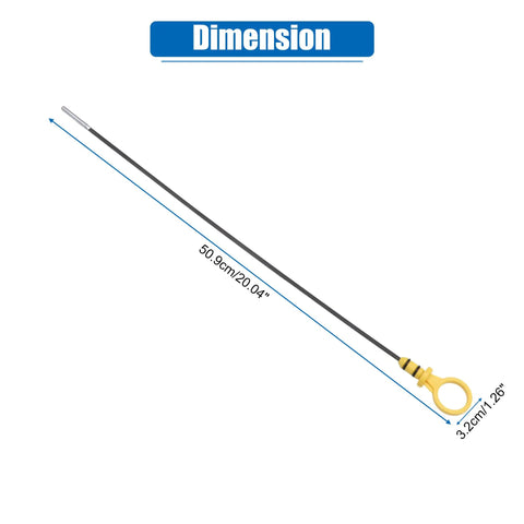 Engine Oil Level Indicator Dipstick Gauge Replacement Fits Chevrolet Cruze 2011 2015 Sonic 2012 2015 Trax 2015 Buick 50.9cm