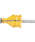 Heavy Duty Quarter Inch Shank Router Bit For Picture Frame Molding With Tough Alloy Blade Dang Smooth CNC Woodworking Cutter For Real Wood MDF Plywood side view