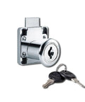 Zinc Alloy Drawer Lock Kit With Two Keys Cam Locks Core 136 138 Adjustable 21mm To 32mm Fits Desk Cupboard Mailbox Office Drawers