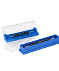 Thread Plug Gauge 1/4-20 UNC 2B Double End Go Nogo Unified Thread Gauge Tool Steel HRC 62-64 in a blue case