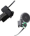 Beefed-Up Heavy-Duty Robot Vacuum Drive Wheel Assembly With Motor For ABIR X5 X6 X8 S6 showing reinforced axle and tool-free mount