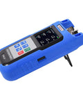 UPC Connector PON Optical Power Meter For EPON Networks, All In One Tool That Simultaneously Measures 1310 1490 1550 Nm, Blue