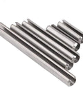 Pro Grade Elastic Cylindrical Pin Dowel Set For Precise Positioning In Metalwork Made From 304 Stainless Steel M12 40mm Roll Pins Ten Pack