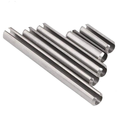 Pro Grade Elastic Cylindrical Pin Dowel Set For Precise Positioning In Metalwork Made From 304 Stainless Steel M12 40mm Roll Pins Ten Pack