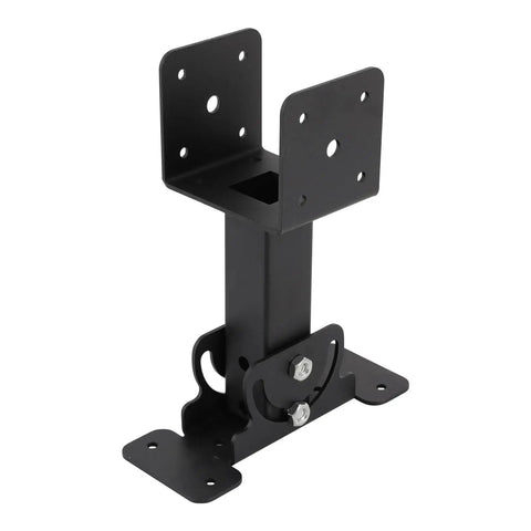 Three Pack Roof Riser Bracket Kit For Wood Beams, Adjustable 0-180 Degree Angles With Rotatable Clamp, Heavy Duty Roof Beam Mounting Brackets For Rock Solid Support And Secure Beams