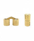 Hidden Barrel Hinge With Gold Finish Brass Hardware For Flip Top Lids And Furniture Doors Inside Mounted 180 Degree Pivot For Full Cabinet Access 1 Piece