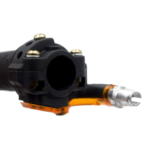 Seven Eighths Inch 22mm Twist Throttle Grip With Premium Beefed Up Easy Install Throttle Cable For 47cc 49cc Dirt Bikes Mini Bikes Pit Bikes Pocket Bikes ATVs Quad Power Sports Replacement
