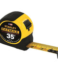 35 Foot Tape Measure With BladeArmor Coating On First 6 Inches, 11 Foot Standout, durable Mylar film blade extended