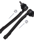 Front Steering Knuckles With Wheel Hub Bearings And Outer Tie Rod Ends Replacement Kit For 2007 2012 Hyundai Elantra With Four Wheel ABS DIY Ready OEM Quality Durable Performance outer tie rods