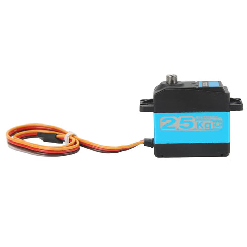 Heavy Duty All Metal Digital Servo Packed With Hella Strong 25kg Torque And Quick 180 Rotation For Water Resistant RC Crawler Truck Parts