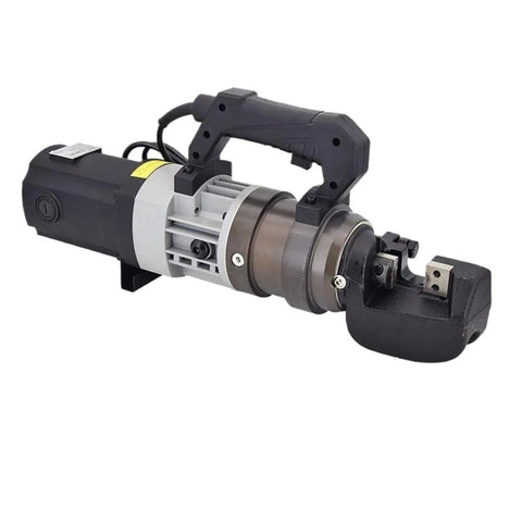 AOXHUGB Portable Electric Hydraulic Rebar Bender And Cutter Rc20 with copper motor and automatic blade return for DIY projects.