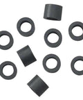 One Quarter Inch Quick Coupler Hose Gasket Set For Refrigeration Hoses Black 10 Pack Made In United States Pro Grade Replacement Seals For Ice Makers And Hvac Lines, black rubber rings