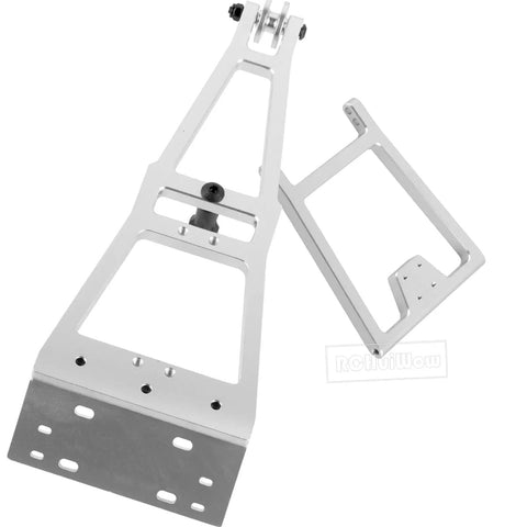 Heavy Duty RC Winch Dual Stent Rescue Set Tow Crane Arm Wrecker Kit For One Tenth Scale RC Crawlers SCX10 TRX4 Capra LCG