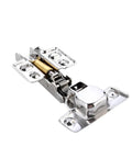 Stainless Steel Hydraulic Cabinet Door Hinges With Built In Buffer Core For Hassle Free Soft Close, close-up view