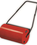 GC GR 57 Garden Roller For Lawn And Grass Red Manual Push Roller With Coated Metal Drum Side Filler For Water And Sand Dirt Wiper