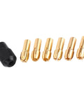 Premium High Performance Collet Chuck Sleeves Set With Multi Size Options Ranging From 1mm To 3.2mm And Easy Fit Black Cap.