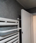 Magnetic Door Stop Brushed Silver 147mm Heavy Duty Door Catch Stainless Steel For Holding Doors Open Wall And Floor Mount