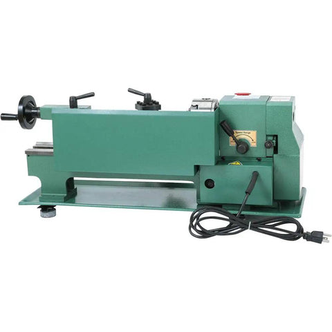 7X12 Inch Mini Metal Lathe Benchtop Precision Machining Tool With Variable Speed Drive Reversible Lead Screw threading dial