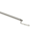 Beefy Heavy Duty Marine Grade Stainless Steel Boat Hatch Lid Spring Adjuster 8-1/4 Inch, showing detailed stainless steel coil and hook end.