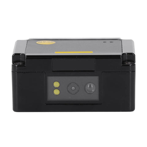 Front view of Embedded Fixed Mount Barcode Scanner with USB Auto Sensing Engine and Aluminum Alloy Build for POS